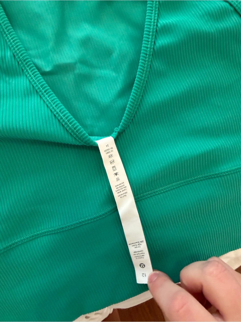 Power Pivot Ribbed Tank Top - Picture 3 of 3